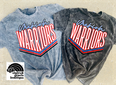 Marion Warriors Mineral Wash Tee |
