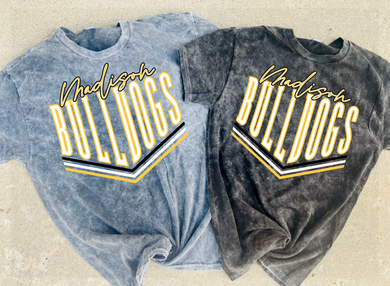 Madison Bulldogs Mineral Wash Tee |