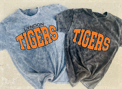 Lydon Tigers Mineral Wash Tee |