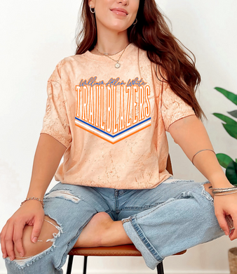 WAW Trailblazers Colorblast Tee | Orange