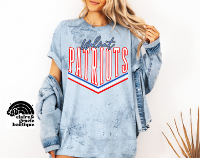 Walnut Patriots Comfort Colors Tee | School Spirit