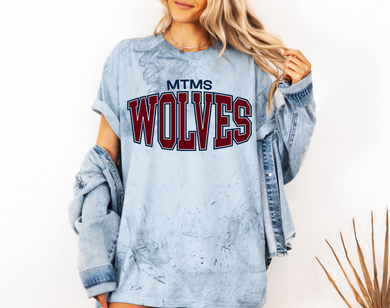 MTMS Wolves Comfort Colors Tee | School Spirit