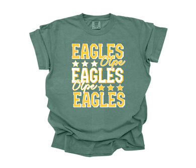 Olpe Eagles | Star Repeat Design
