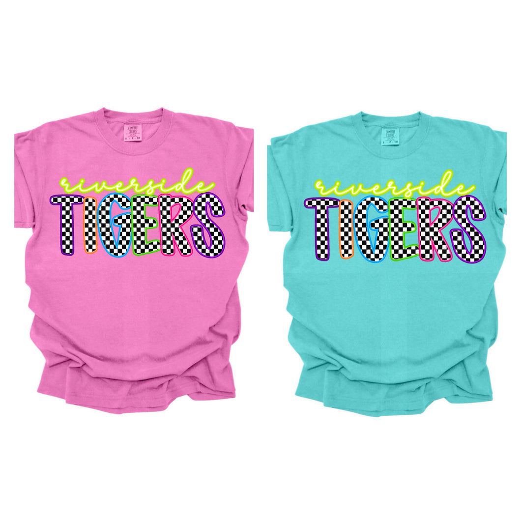 Riverside Tigers Neon Tee | Back to School