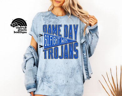 Troy Trojans Colorblast Tee |