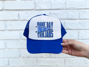 Trojans Blue Trucker Hat