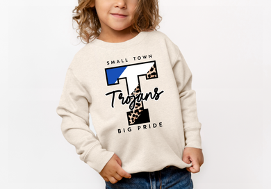 T Trojans Tee or Sweatshirt | School Spirit