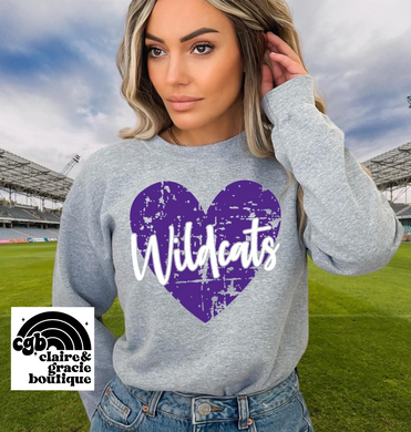 Wildcats Heart | Kansas State Sweatshirt |