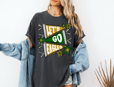 Lets Go Eagles Custom Design | Pennant | Pepper