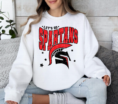 Emporia Lets Go Spartans | Black/Red | Star