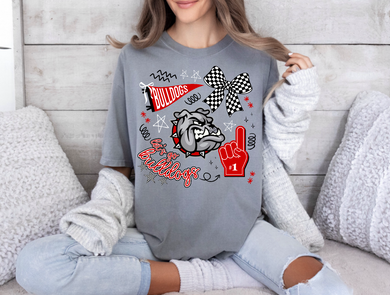 Lets go Bulldogs Custom Design | doodle | Granite