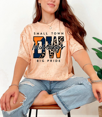 DW Mustangs Comfort Colors Tee | School Spirit