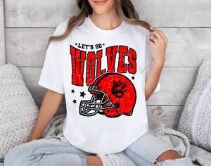 Lebo Wolves Football | Black/Red | Star