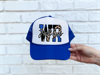 WR Jr. Blues Blue Trucker Hat