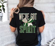 Olpe Eagles Cheer Tee | Gold/Green | bow