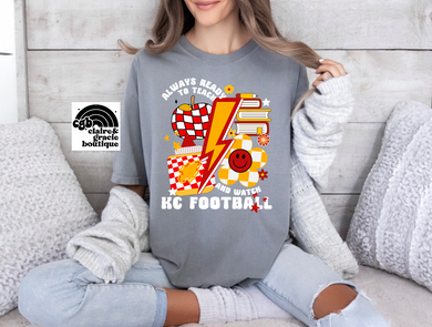 Kansas City Football Teacher | Grey NEW 2024