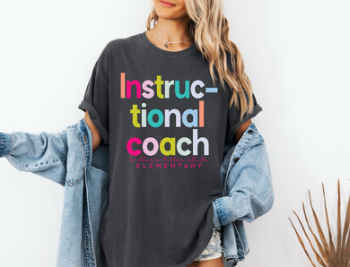 Instructional Coach Custom Design | Pepper | Black/Grey
