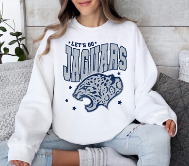 Lets go Jaguars| Navy/Grey | Star