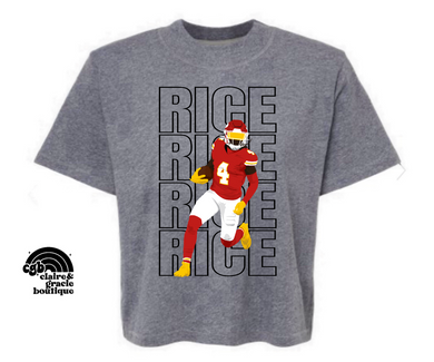 Rice 4| Boxy Tee or Regular Length