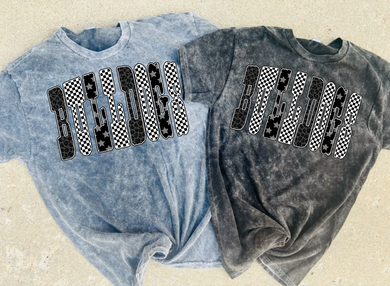Bulldogs Monochrome Mineral Wash Tee | School Spirit