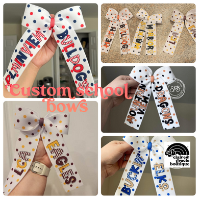 Polka Dot Bow Custom | CLOSES SUNDAY 8/10 | Pre-Order