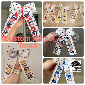 Polka Dot Bow Custom | CLOSES SUNDAY 8/10 | Pre-Order