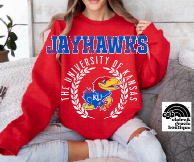 Kansas Crest Sweatshirt |
