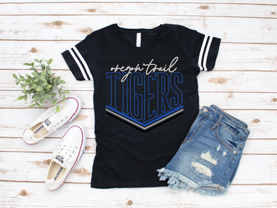 Oregon Trail Tigers Football Varsity Tee