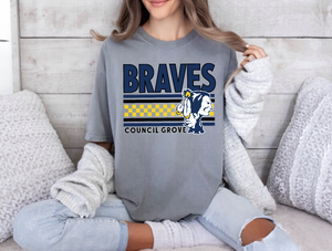 Council Grove Braves | checker | Custom