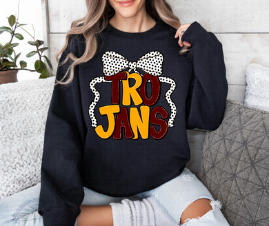 Hillsboro Trojans Tee Sweatshirt | Black