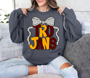 Hillsboro Trojans Tee or Sweatshirt | heather dark grey