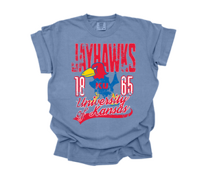 Kansas Denim Comfort Colors Tee