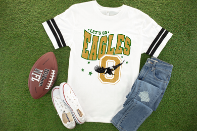 Olpe Eagles Star Game Day Football Varsity Tee