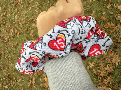 KC MAHOMES 15 Oversized Scrunchies | New 2024