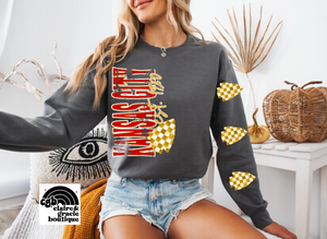 Kansas City Vertical Checkered Arrowhead Sweatshirt |