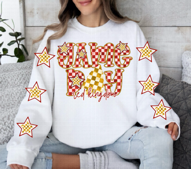 Game Day White Star Sweatshirt | Kansas City