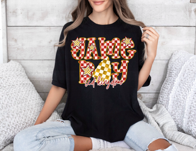 Game Day Checkered Kansas City Tee | Short sleeve