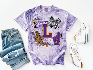 Camdenton Lakers Doodle Tee or Sweatshirt | Colorblast Amethyst