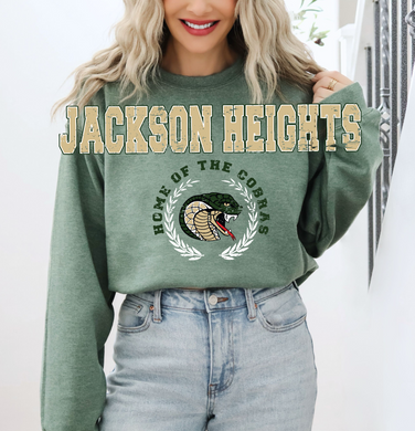 Jackson Heights Cobras Crest Sweatshirt |