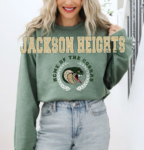 Jackson Heights Cobras Crest Sweatshirt |