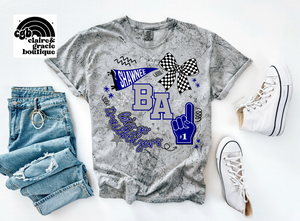 BA Shawnee Doodle Tee or Sweatshirt | Colorblast SMOKE