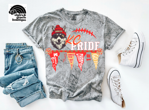 KC Wolf Flags Tee or Sweatshirt | Colorblast SMOKE
