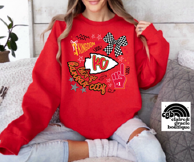 KC doodle tee or sweatshirt |