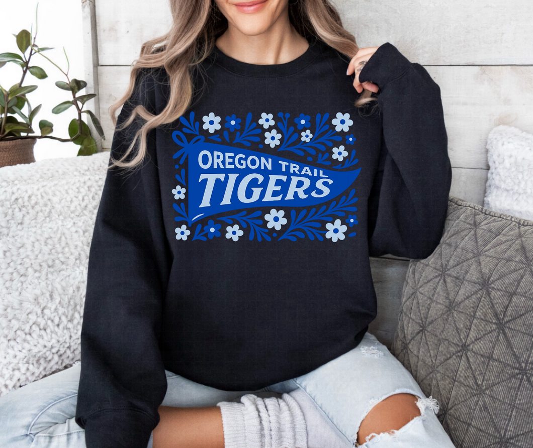Oregon Trail Tigers Sweatshirt | BLACK