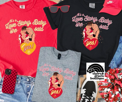 It's a Love Story KC | Travis Taylor Tee