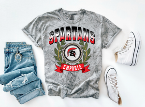 Emporia Spartans Tee or Sweatshirt | Colorblast SMOKE