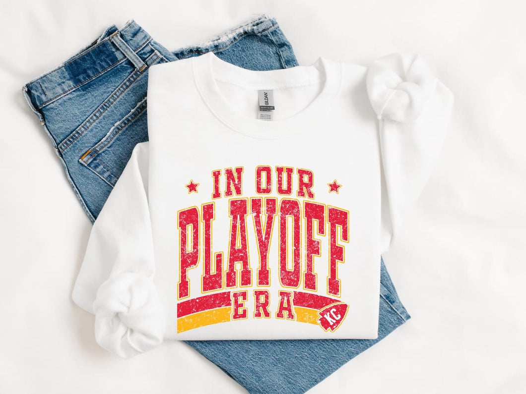 In our playoff era KC Sweatshirt | Kansas City | Black Friday SWEATSHIRT