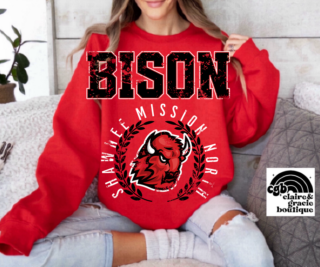 Shawnee Mission North Crest Sweatshirt |