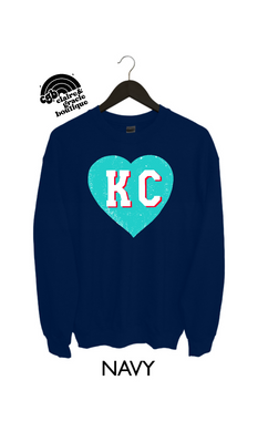 KC Current Navy Heart  | Choose your style
