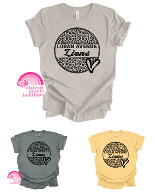 Logan Avenue Lions Tee | Teacher Tee